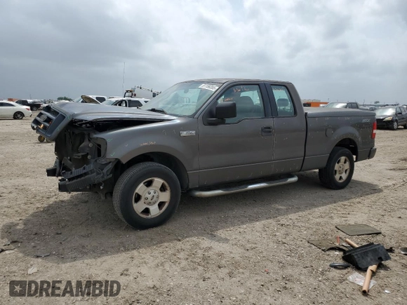 2005 Ford F-150 STX with VIN 1FTRX12W95FB29630, listed as a Copart auction lot 51156355 with 197,091 mi miles and Salvage Title. Bid and sale history available at carsss.com. Image 1.