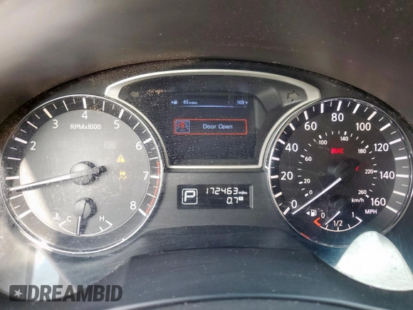 2013 Nissan Altima SV z VIN 1N4BL3AP1DN500261, wystawiony jako Copart lot #57287065 z przebiegiem 172 463 mil mil oraz Czysty tytuł • Clean title. Historia ofert i sprzedaży dostępna na DreamBid. Obrazek 9.