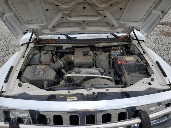 2008 Hummer H3 SUV with VIN 5GTEN13E188139225, listed as a Copart auction lot 77346384 with 200,150 mi miles and Salvage Title. Bid and sale history available at carsss.com. Image 12.