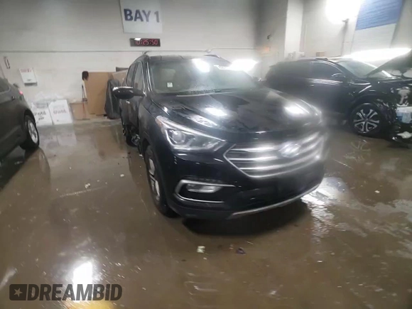 2018 Hyundai Santa Fe 2.4L with VIN 5NMZUDLB6JH081183, listed as a Copart auction lot 83575314 with 145,687 mi miles and Salvage title. Bid and sale history available at DreamBid. Image 13.
