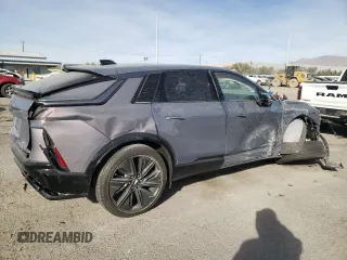 2024 Cadillac LYRIQ Sport z VIN 1GYKPWRL7RZ122023, wystawiony jako Copart lot #80765334 z przebiegiem 6 183 mil mil oraz Szkoda całkowita • Salvage title. Historia ofert i sprzedaży dostępna na DreamBid. Obrazek 3.