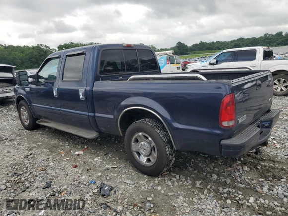 2005 Ford F-250 XL с VIN 1FTSW20505EB40249, выставлен на аукционе Copart как лот 59947115 с пробегом 234 870 миль миль и Чистый • Clean title. История ставок и продаж доступна на DreamBid. Изображение 2.