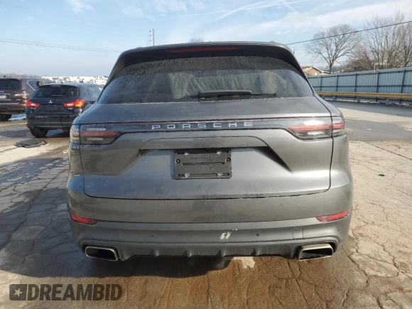 2021 Porsche Cayenne with VIN WP1AA2AY2MDA01617, listed as a Copart auction lot 44711725 with 38,663 mi miles and Salvage title. Bid and sale history available at DreamBid. Image 6.
