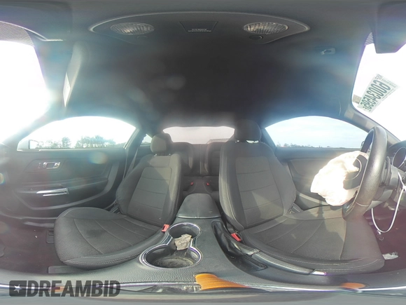 2015 Ford Mustang V6 with VIN 1FA6P8AM2F5358062, listed as a Copart auction lot 60034595 with 128,750 mi miles and Salvage title. Bid and sale history available at DreamBid. Image 13.