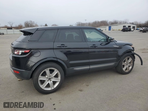 2012 Land Rover Range Rover Evoque Pure Plus with VIN SALVP2BG0CH688488, listed as a Copart auction lot 87244534 with 74,528 mi miles and Salvage Title. Bid and sale history available at carsss.com. Image 3.
