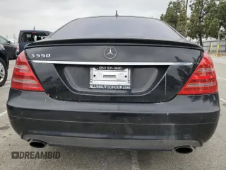 2007 Mercedes-Benz S 550 with VIN WDDNG71XX7A055829, listed as a Copart auction lot 53868385 with 178,037 mi miles and Clean Title. Bid and sale history available at DreamBid. Image 6.
