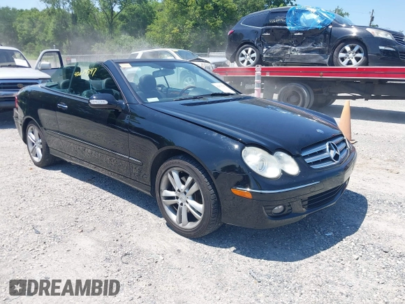 2006 Mercedes-Benz CLK 350 z VIN WDBTK56H46F191847, wystawiony jako IAAI lot #42675347 z przebiegiem 106 806 mil mil oraz . Historia ofert i sprzedaży dostępna na DreamBid. Obrazek 1.