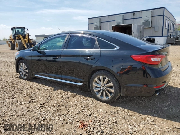 2017 Hyundai Sonata Sport with VIN 5NPE34AF7HH460259, listed as a Copart auction lot 56173925 with 86,840 mi miles and Salvage Title. Bid and sale history available at DreamBid. Image 2.