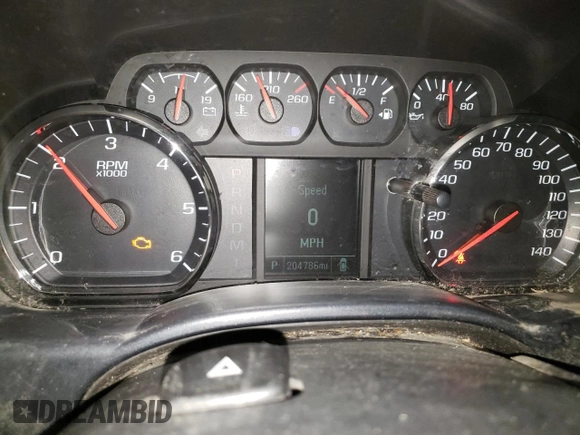 2014 Chevrolet Silverado 1500 Work Truck with VIN 1GCVKPEH0EZ292758, listed as a Copart auction lot 54759165 with 204,786 mi miles and Clean Title. Bid and sale history available at DreamBid. Image 9.
