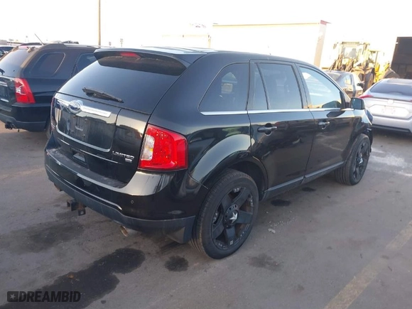 2013 Ford Edge Limited with VIN 2FMDK4KC3DBA68237, listed as a IAAI auction lot 41774567 with 186,155 mi miles. Bid and sale history available at carsss.com. Image 4.