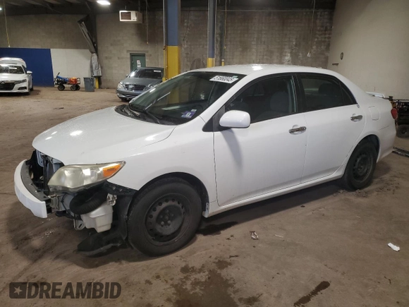 2011 Toyota Corolla L with VIN JTDBU4EE7BJ106290, listed as a Copart auction lot 51660045 with 130,201 mi miles and Salvage Title. Bid and sale history available at carsss.com. Image 1.