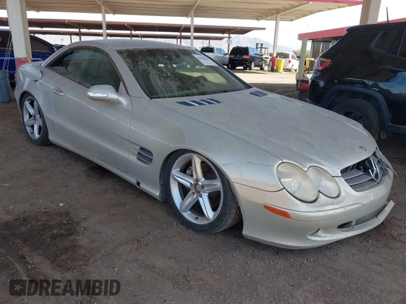 2003 Mercedes-Benz SL 500 with VIN WDBSK75F53F008054, listed as a IAAI auction lot 42506066 with Not provided miles and . Bid and sale history available at DreamBid. Image 1.