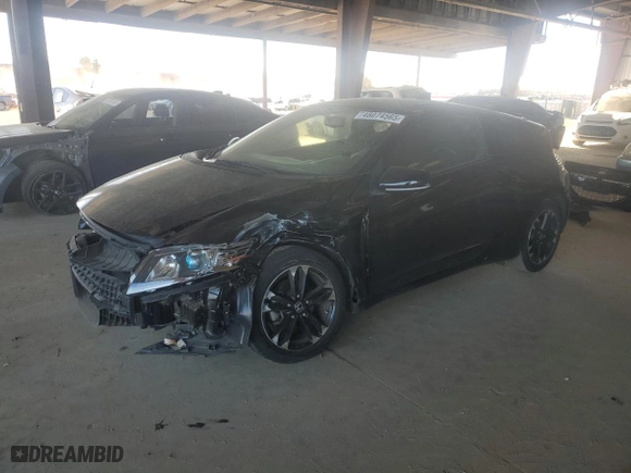2015 Honda CR-Z with VIN JHMZF1D43FS000675, listed as a Copart auction lot 48074565 with NaN miles and Salvage Title. Bid and sale history available at carsss.com. Image 1.