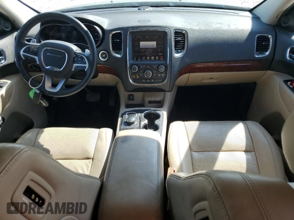 2015 Dodge Durango Citadel with VIN 1C4RDJEG9FC750902, listed as a Copart auction lot 62283165 with 140,198 mi miles and Salvage title. Bid and sale history available at DreamBid. Image 8.
