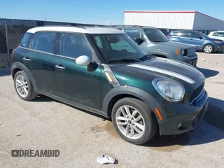 2012 MINI Countryman S with VIN WMWZC3C55CWL83763, listed as a IAAI auction lot 41812068 with 103,344 mi miles and . Bid and sale history available at DreamBid. Image 1.
