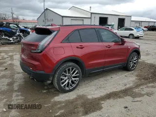 2019 Cadillac XT4 FWD Sport with VIN 1GYFZER46KF154063, listed as a Copart auction lot 49895895 with 51,725 mi miles and Salvage Title. Bid and sale history available at DreamBid. Image 3.