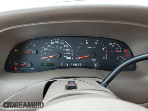 2004 Ford F-350 XL with VIN 1FTSW31P14EA89607, listed as a Copart auction lot 54424865 with 105,123 mi miles and Salvage title. Bid and sale history available at DreamBid. Image 9.