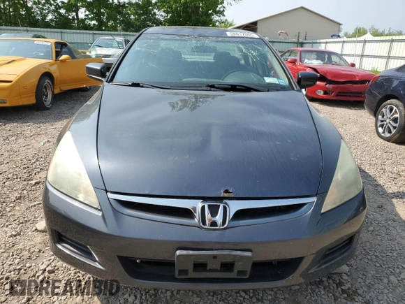2007 Honda Accord LX with VIN 1HGCM56407A187500, listed as a Copart auction lot 58817065 with 51,020 mi miles and Salvage title. Bid and sale history available at DreamBid. Image 5.