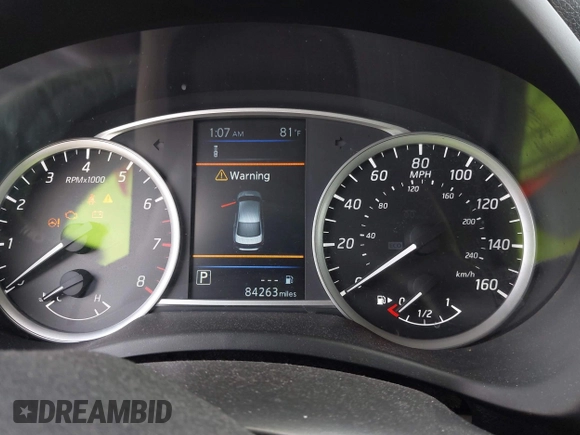 2019 Nissan Sentra SV with VIN 3N1AB7AP8KY354976, listed as a IAAI auction lot 42133669 with 84,263 mi miles and . Bid and sale history available at DreamBid. Image 7.