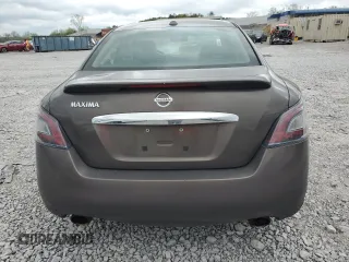 2013 Nissan Maxima S z VIN 1N4AA5AP9DC829329, wystawiony jako Copart lot #51365825 z przebiegiem 120 326 mil mil oraz Szkoda całkowita • Salvage title. Historia ofert i sprzedaży dostępna na DreamBid. Obrazek 6.