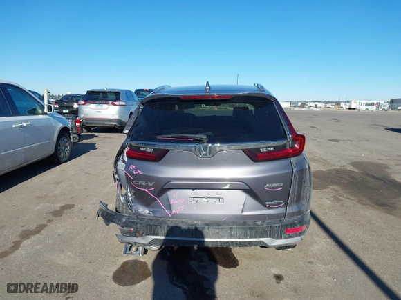 2021 Honda CR-V Touring with VIN 2HKRW2H96MH663358, listed as a IAAI auction lot 41217973 with 51,368 mi miles. Bid and sale history available at carsss.com. Image 17.