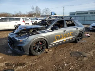 2020 Audi SQ8 z VIN WA1CWAF11LD021514, wystawiony jako Copart lot #47878805 z przebiegiem Nie podano mil oraz Nie do naprawy • Non repairable. Historia ofert i sprzedaży dostępna na DreamBid. Obrazek 1.