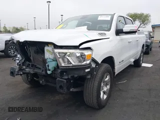 2022 Ram 1500 Big Horn z VIN 1C6RREMT6NN464202, wystawiony jako IAAI lot #42153905 z przebiegiem 34 316 mil mil oraz . Historia ofert i sprzedaży dostępna na DreamBid. Obrazek 2.