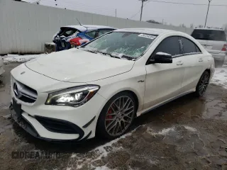 2018 Mercedes-Benz CLA 45 AMG with VIN WDDSJ5CB0JN577816, listed as a Copart auction lot 39734384 with 55,203 mi miles and . Bid and sale history available at DreamBid. Image 1.