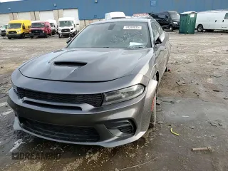 2019 Dodge Charger Scat Pack z VIN 2C3CDXGJ1KH665114, wystawiony jako Copart lot #44388835 z przebiegiem 44 129 mil mil oraz Czysty tytuł • Clean title. Historia ofert i sprzedaży dostępna na DreamBid. Obrazek 10.