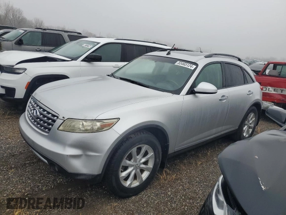 2006 Infiniti FX with VIN JNRAS08W86X202415, listed as a Copart auction lot 83465124 with 245,238 mi miles and Clean title. Bid and sale history available at DreamBid. Image 1.