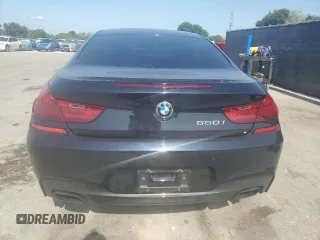 2013 BMW 6 Series 650i z VIN WBAYM9C54DDW20137, wystawiony jako Copart lot #54526085 z przebiegiem 57 593 mil mil oraz Szkoda całkowita • Salvage title. Historia ofert i sprzedaży dostępna na DreamBid. Obrazek 6.