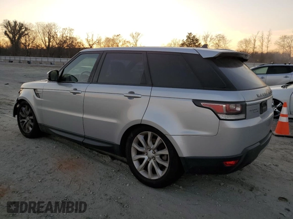 2015 Land Rover Range Rover Sport HSE with VIN SALWR2VFXFA524390, listed as a Copart auction lot 46574265 with 141,150 mi miles and Salvage Title. Bid and sale history available at carsss.com. Image 2.