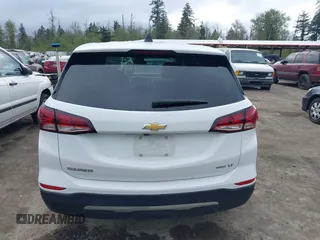 2024 Chevrolet Equinox LT with VIN 3GNAXUEG9RS181173, listed as a IAAI auction lot 42082890 with 27,575 mi miles. Bid and sale history available at carsss.com. Image 16.