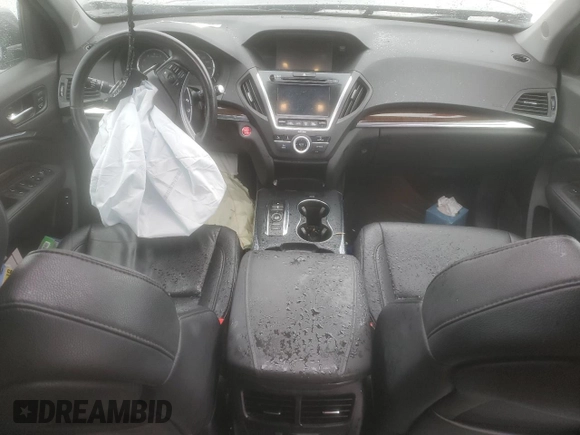 2020 Acura MDX with VIN 5J8YD4H32LL029971, listed as a Copart auction lot 43518185 with 0 mi miles and Salvage Title. Bid and sale history available at carsss.com. Image 8.