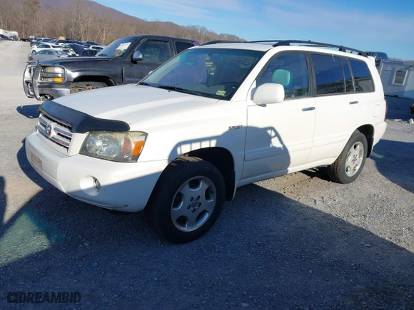 2006 Toyota Highlander with VIN JTEHP21A460181691, listed as a IAAI auction lot 41658694 with 217,517 mi miles. Bid and sale history available at carsss.com. Image 2.