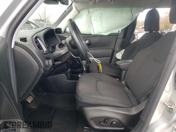 2020 Jeep Renegade Altitude with VIN ZACNJAB12LPK99579, listed as a Copart auction lot 43833865 with 25,059 mi miles and Salvage title. Bid and sale history available at DreamBid. Image 7.