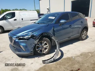 2019 Mazda CX-3 Sport with VIN JM1DKDB79K0432117, listed as a Copart auction lot 48534585 with 69,878 mi miles and Salvage Title. Bid and sale history available at carsss.com. Image 1.