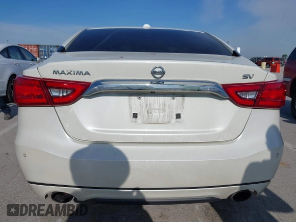 2017 Nissan Maxima SV with VIN 1N4AA6AP3HC389930, listed as a IAAI auction lot 42343554 with 128,926 mi miles and . Bid and sale history available at DreamBid. Image 16.
