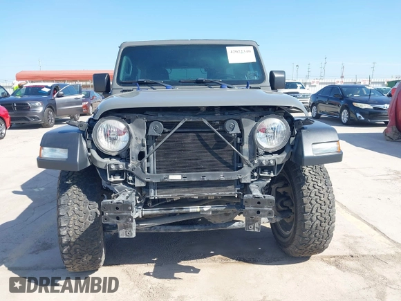 2020 Jeep Wrangler Unlimited Sport S z VIN 1C4HJXDN3LW337617, wystawiony jako IAAI lot #42022340 z przebiegiem 48 201 mil mil oraz . Historia ofert i sprzedaży dostępna na DreamBid. Obrazek 13.