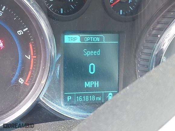 2015 Chevrolet Cruze LT with VIN 1G1PE5SB6F7101516, listed as a IAAI auction lot 41968922 with 161,818 mi miles. Bid and sale history available at carsss.com. Image 7.