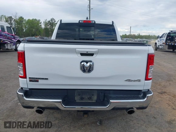 2022 Ram 1500 Big Horn with VIN 1C6SRFFT6NN468531, listed as a IAAI auction lot 42027128 with 115,966 mi miles. Bid and sale history available at carsss.com. Image 16.