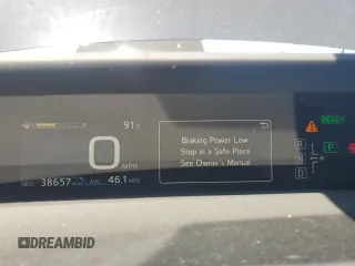 2017 Toyota Prius Two with VIN JTDKBRFU0H3052613, listed as a Copart auction lot 56436305 with 38,657 mi miles and Salvage Title. Bid and sale history available at DreamBid. Image 9.