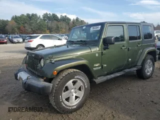 2008 Jeep Wrangler Unlimited Sahara with VIN 1J4GA59108L571982, listed as a Copart auction lot 78603564 with 166,764 mi miles and Non Repairable. Bid and sale history available at carsss.com. Image 1.