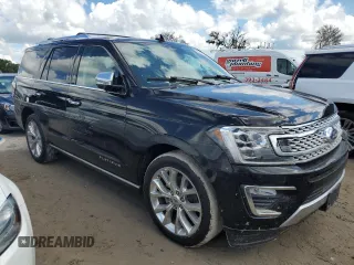 2019 Ford Expedition Platinum with VIN 1FMJU1LT1KEA84917, listed as a Copart auction lot 74774404 with 0 mi miles and Non Repairable. Bid and sale history available at carsss.com. Image 4.