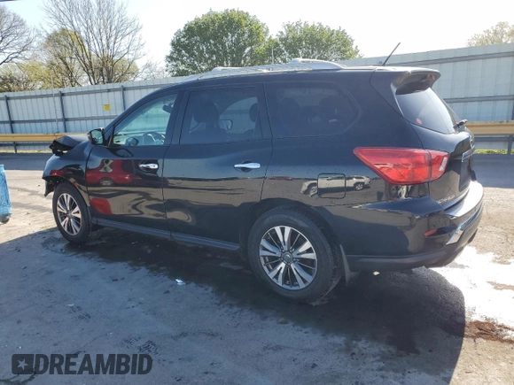 2017 Nissan Pathfinder Platinum with VIN 5N1DR2MN2HC659390, listed as a Copart auction lot 51912645 with 96,081 mi miles and Salvage Title. Bid and sale history available at carsss.com. Image 2.