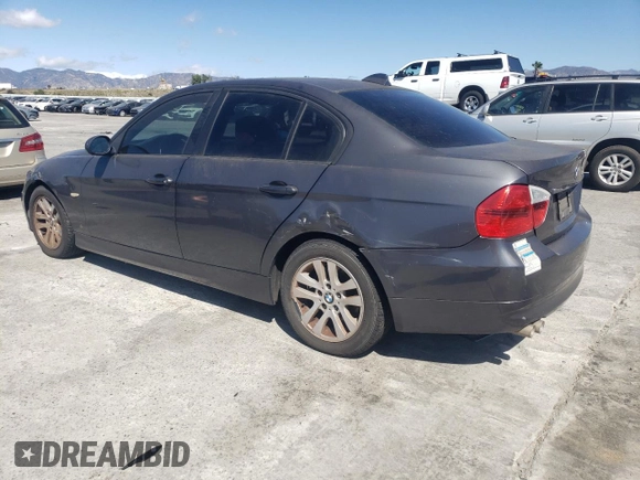 2006 BMW 3 Series 325i with VIN WBAVB13556PT26158, listed as a Copart auction lot 47475865 with 111,582 mi miles and Salvage Title. Bid and sale history available at carsss.com. Image 2.