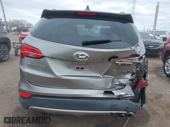 2013 Hyundai Santa Fe Sport z VIN 5XYZU3LA4DG085412, wystawiony jako IAAI lot #42016302 z przebiegiem 121 484 mil mil oraz . Historia ofert i sprzedaży dostępna na DreamBid. Obrazek 17.