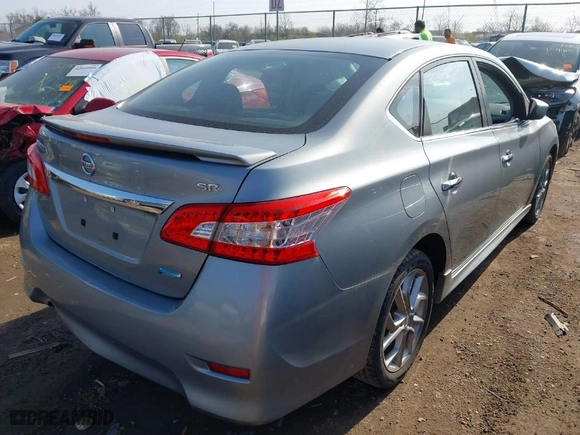 2013 Nissan Sentra SV with VIN 3N1AB7AP5DL693713, listed as a IAAI auction lot 42078628 with 116,484 mi miles. Bid and sale history available at carsss.com. Image 4.