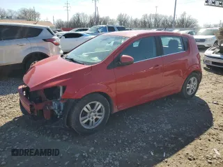 2013 Chevrolet Sonic LT with VIN 1G1JC6SH1D4160669, listed as a Copart auction lot 49677885 with 100,233 mi miles and Salvage Title. Bid and sale history available at carsss.com. Image 1.
