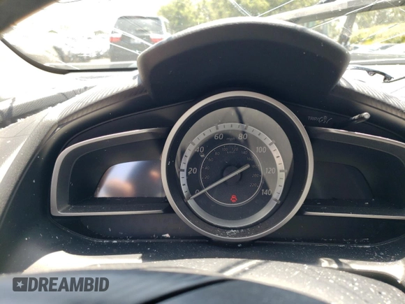 2017 Mazda CX-3 Sport with VIN JM1DKDB78H0157347, listed as a Copart auction lot 57710494 with 0 mi miles and Salvage Title. Bid and sale history available at carsss.com. Image 9.